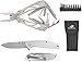 Pack Alicate multiusos Winchester Winframe. 11 usos + juego de puntas y Navaja Ironsight. Acero inoxidable. Funda incluida.