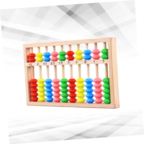FELTECHELECTR Calculando Ábaco Aritmético Infantil Ferramentas Infantis Brinquedo Ábaco Aritmético F