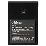 Tecnologia agli ioni di litio vhbw Li-Ion batteria 950mAh (3.7V) compatibile con telefono fisso cordless Innovaphone IP62, IP63