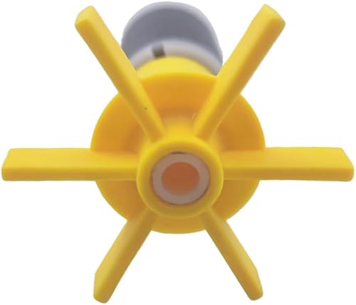 Miniatura 7 de 2 piezas de acuario extractor filtro impulsor filtro bomba de agua rotor microsistema reemplazo impulsor (HW303AHW303B)