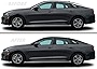 SlickMod Chrome Delete Blackout Vinyl Overlay for 2021-2022 Kia K5 Window Trim (Gloss Black)
