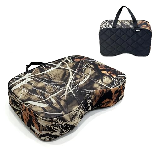 Image of Hunting Seat Cushion,Thickening Lightweight Pad, Waterproof Oxford Cloth & High-Density Sponge, Portable for Hunting, Camping, Stadium