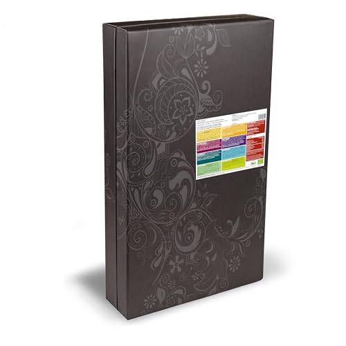 Image of Creano Organic Herbal Tea Gift Set inchOrganic Herbal Tea inch - 18 Pyramid Tea Bags in 9 Different Varieties - 45g*