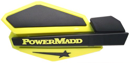 PowerMadd 34206 Star Series Handguard - RM Yellow/Black