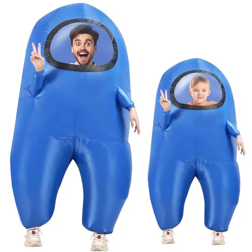 Disfraz inflable de astronauta para adultos y niños