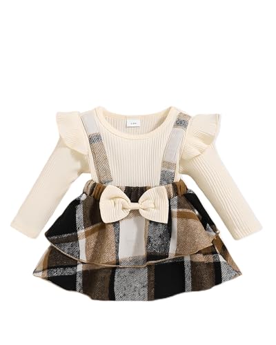 Image of Toddle Baby Girl Dress Ruffle Summer Sleeveless Dresses 3D Floral Sundress 2Pcs Photoshoot Outfit