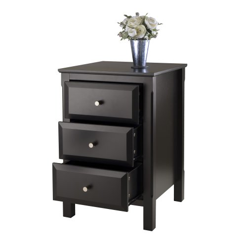 Winsome Timmy Accent Table, Black #TOP3