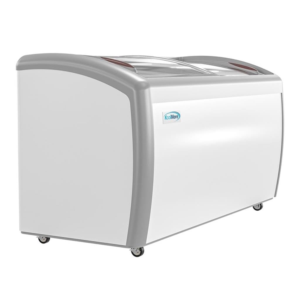 Pemberly Row Contemporary 60 In. Display Ice Cream Freezer-16 Cu Ft. on Fridge.com - View 6