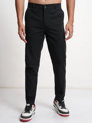Image of Highlander Men'S Tapered-Fit Mid-Rise Jeans | Modern Look | Stretch Denim | All-Day Comfort | Trouser for Men | Men Trousers | Trousers for Man | Pants for Man