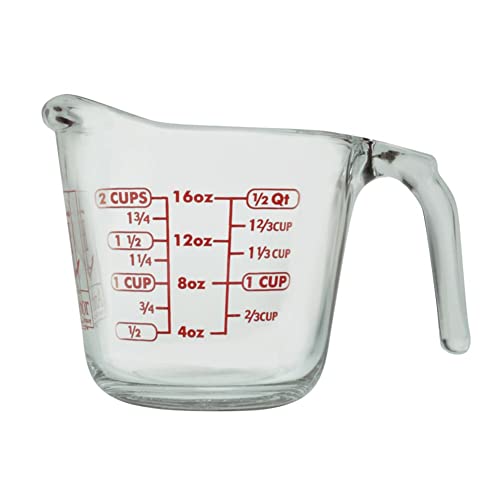 Anchor Hocking 55177OL13 Messbecher, 473 ml, transparent Cover