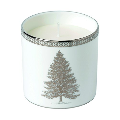 Wedgwood Winter White Candle (Festive Spice, Juniper & White Heather)