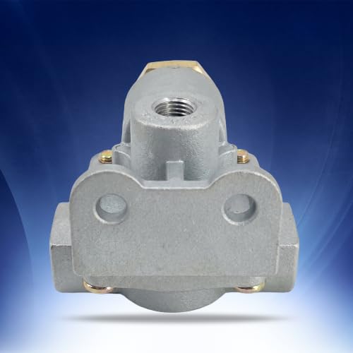 Image of TORQUE QR-1C Quick Release Valve for Heavy Duty Air Brake Systems, Replaces Bendix 289714 289714N, Haldex 289714X KN32041, Velvac 034012 34012, Mack 25175160 (TR289714)