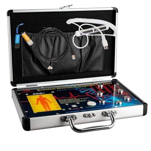 Quantum Body Analyzer, 32G Bio-Resonance Scanner, Health Checkup Machine with 55 Reports, Windows 7 Compatible 2 IN 1