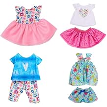 Baby Alive Mix N Match Outfit Set, Fits Most 12" - 14" Dolls, Doll Not Included, Pretend Play, Kids Toys for Ages 3 Up by Just Play