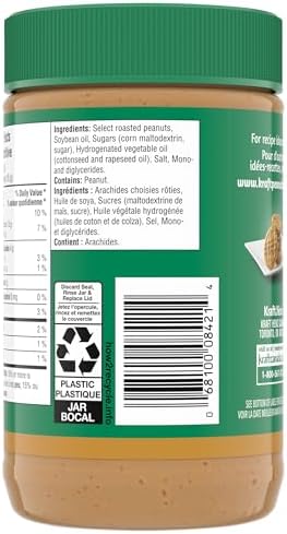 Kraft Smooth Peanut Butter, 500 g Jar — view 9