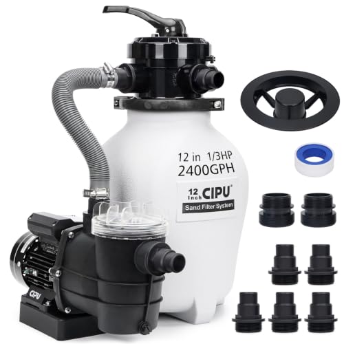 CIPU 12-inch Sand Filter Pump System