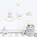Pegatinas de Pared para Habitación de Bebé, Vinilos Infantiles para Pared, Pegatinas de Pared Para Dormitorio Infantil, Lindas Pegatinas de Pared, para Dormitorios de Niñas