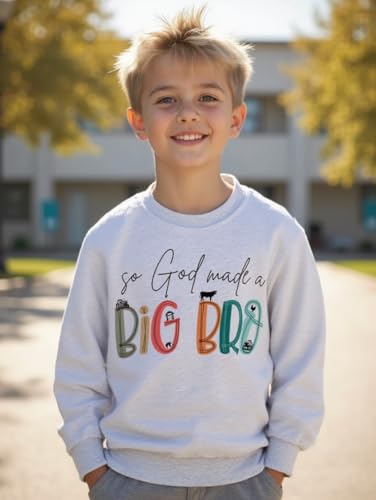 Big Brother Sweatshirts Kids Boys Long Sleeve Shirt Toddler Bro Matching Announcement Outfit Cotton 2-7t3