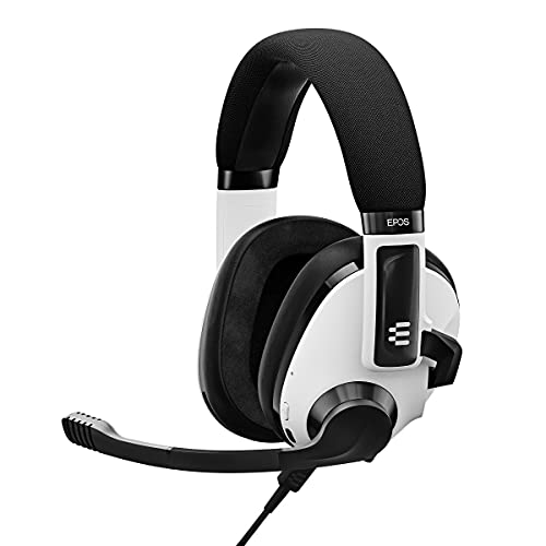 ¿Descubre el secreto para una experiencia de juego y comunicación sin igual con EPOS H3 Hybrid White USB Gaming Headset Bluetooth?