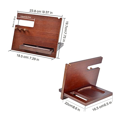 Regalo Uomo Compleanno Docking Station Legno per