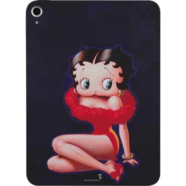 Skinit Decal Tablet Skin Compatible with iPad 11th Gen (2025) - Officially Licensed Betty Boop Red Dress Design