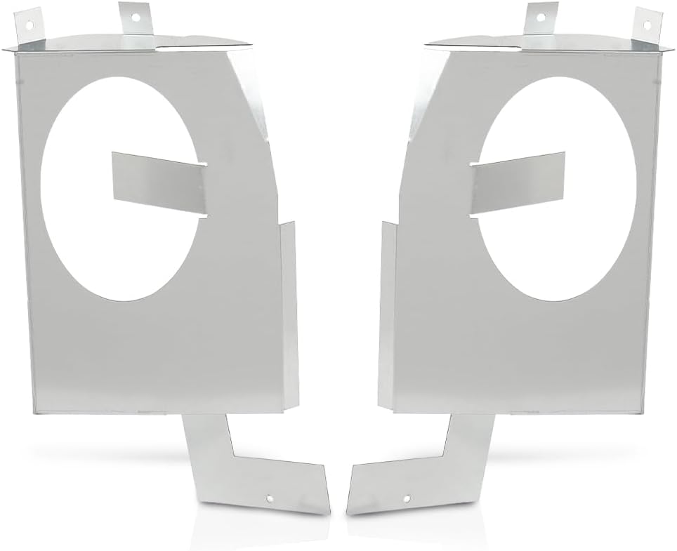 PIT66 Speaker Brackets Compatible with 1972-1993 Dodge Truck D150 D300 Cab Corner 6x9 Speaker Brackets, Fits Regular Cab Trucks with Frame-Mounted Gas Tanks and Factory 3-Point seat Belts