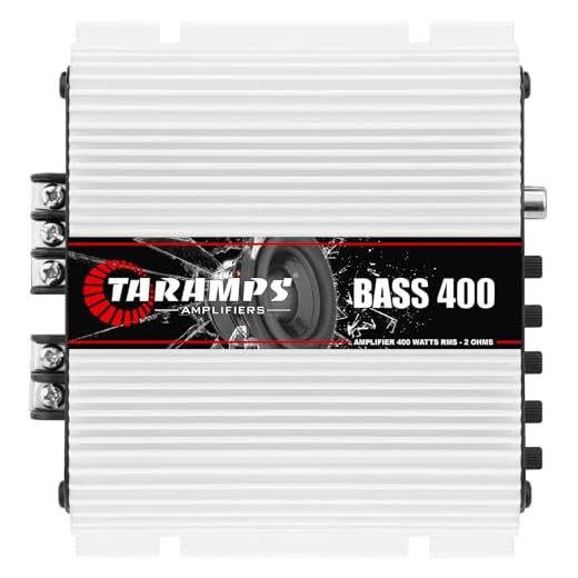 Módulo Taramps BASS 400 2 ohms 400 W RMS Amplificador Som Automotivo
