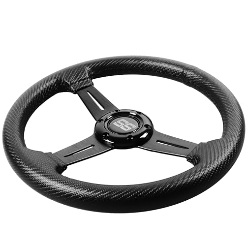 HENKOOLA Golf Cart Steering Wheel 13 inch Universal for Club Car DS Precedent Tempo EZGO RXV TXT Yamaha - Image 3