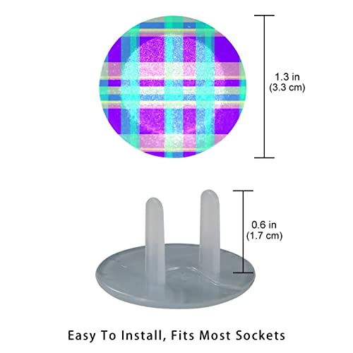 Outlet Plug Covers Child Baby Outlet Protector (12 Pack) Electrical Safety Caps Lattice Insulation Plastic Plugs Cover #TOP5