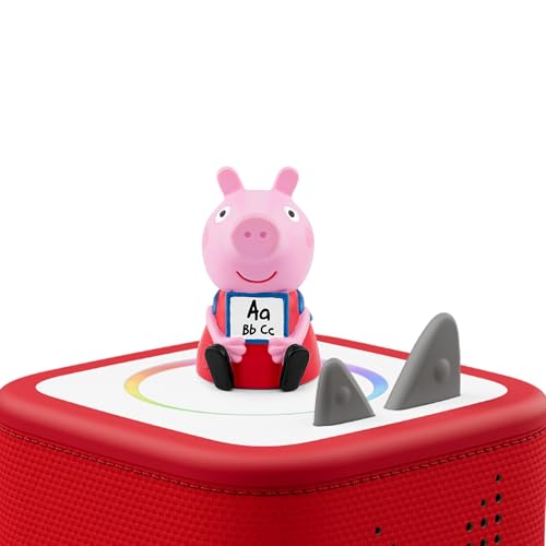 tonies Hörfigur für Toniebox, Peppa Pig - Das Schulfest und 7 weitere Geschichten, Hörspiel für Kinder ab 3 Jahren, Spielzeit ca. 42 Minuten