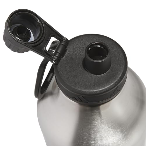 Image of adidas 2 Liter (62 Oz) Metal Water Bottle, Hot /Cold Double-Walled Insulated 18 /8 Stainless Steel