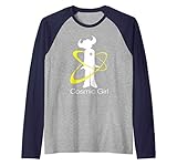 Jamiroquai Official Cosmic Girl Buffalo Logo Raglan Baseball Tee