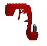 Pistolet à champagne | 6.212 | Pistolet à boisson | Pulvérisateur | Jeu de boisson | Fusil à bière | Ancien & Nouveau | Rouge
