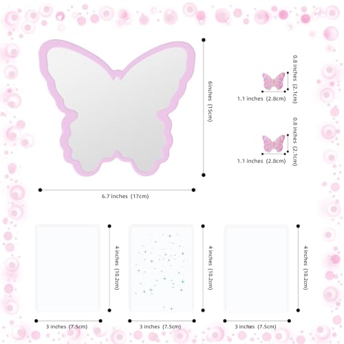 Dashify Kit de acessórios de armário, essenciais de volta às aulas, blush, 6 peças, inclui espelho e