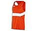 ASICS Mens Break Through Singlet, Orange/White, Large
