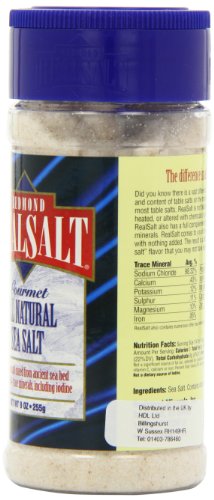 REAL SALT Sal de mar real 60 onzas pack de 6 miniatura 2