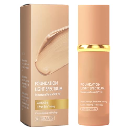 VARKAGE Farbwechselnde Foundation für Reife Haut, Concealer Wasserfeste Foundation Color Changing, Mature Skin Foundation mit Antioxidant Vitamin E, Anti-Aging Eigenschaften, Natürliche Sanftes Finish