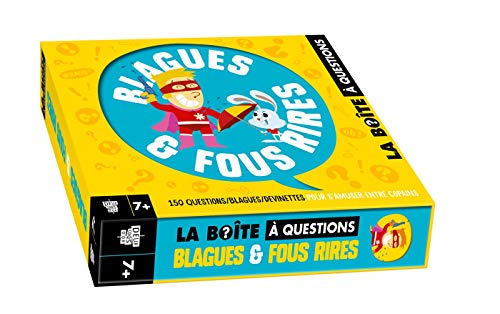Télécharger Blagues et fous rires - boîte avec cartes et livre Francais PDF