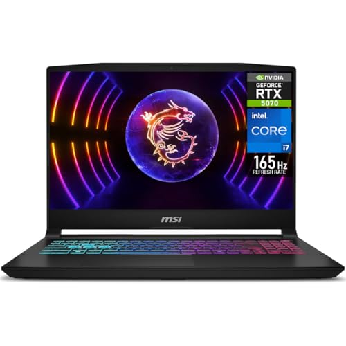 MSI Katana 15 HX, Notebook Gamer QHD 15.6', Intel Core i7 14650HX, RTX 5070 8GB, 16GB RAM, SSD 1TB, Windows 11, Teclado RGB, Preto