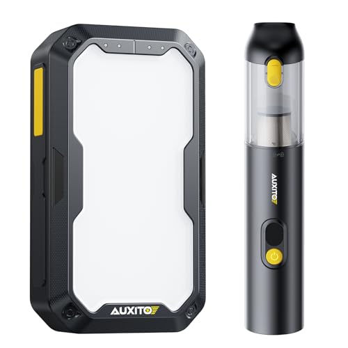 AUXITO 5000A Jump Starter ＆ Car Vacuum Portable Cordless - Detailed View