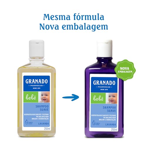 Granado Shampoo Bebê, Lavanda, 250ml glide