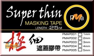 Amazon.co.jp: 極細マスキングテープ 幅5.0mm 0.5cm 長さ25m [PMA005