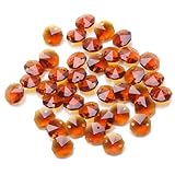 amber beads for babies uk Taille : 14 mm (0,55 po) de diamètre, 7 ~ 8 mm (0,28 po ~ 0,31 po) d'épaisseur, trou de 1 mm (0,04 po) pour perles de verre en cristal à facettes transparentes à prisme octogonal à 2 trous.