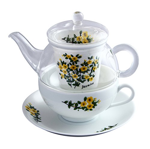 有田焼 セランドグラス ティーフォーワン ジャスミン TFO-003