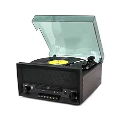 Tourne-Disque rétro, Hi-FiHome Record Player, Vintage Turntable Bluetooth Record Player Portable LP Classical Music… - Les Beatles, Paul McCartney, John Lennon, RIngo Starr, George Harrison
