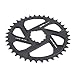 CYSKY Direct Mount Chainring 32T 34T 36T 38T 40T 3mm Offset Narrow Wide Teeth Chainring CNC 7075 Bike Chainwheel for SRAM GXP Interface Crankset (Black, 38T)