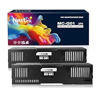 Nestink G01 MC-G01 Wartungsbox Kompatibel mit Canon MAXIFY GX6010 GX7010 GX6020 GX7020 GX6030 GX7030 GX6040 MAXIFY GX7040 GX6050 GX7050 GX6060 GX7060 GX6070 GX7070 MAXIFY GX6080 GX7080 (2er Pack)