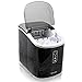Produktbild Eiswürfelmaschine Edelstahl Eiswürfelbereiter Eiswürfel Ice Maker Eis Maschine Icemaker (Schwarz)