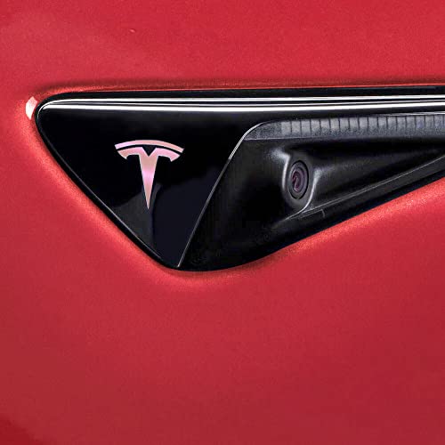 IPG Compatible with Model 3 Decal (9 Logo Set) Stickers Set Personalize Your Vehicle (Pink Pearl) by IPG - Used condition - Image 4