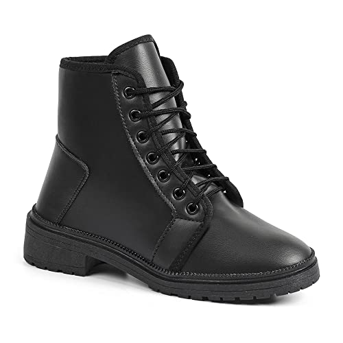 Bota Coturno Feminina Akira Black (Preto, br_footwear_size_system, adult, numeric, numeric_36)